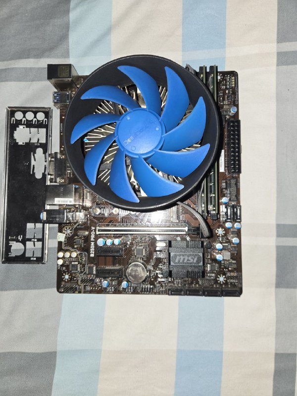 Msi 250M Pro, i5 7400, 16GB RAM, CPU fan deepcool