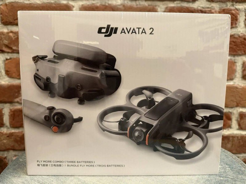 DJI Avata 2 Fly More Combo с 3 аккумуляторами