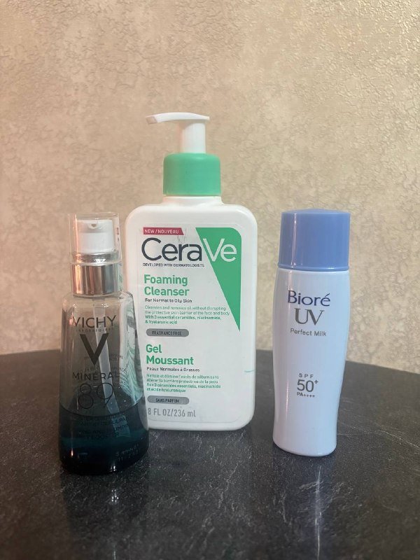 Уходовая косметика CeraVe, Biore, Vichy
