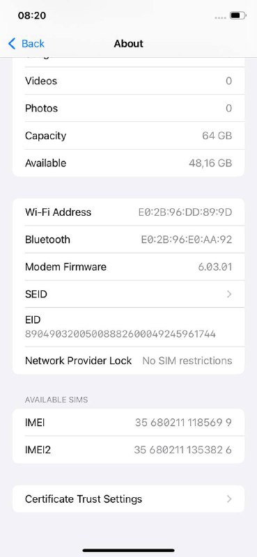 iPhone 11 64gb black 9