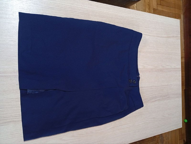 Юбка черная, юбка синяя, размер М