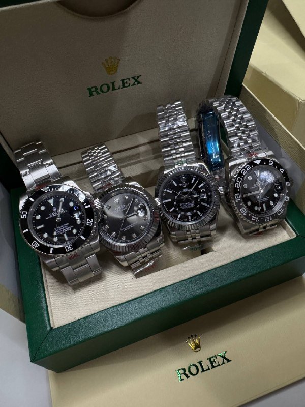 Часы Rolex, украшения, ремни, картхолдеры 8