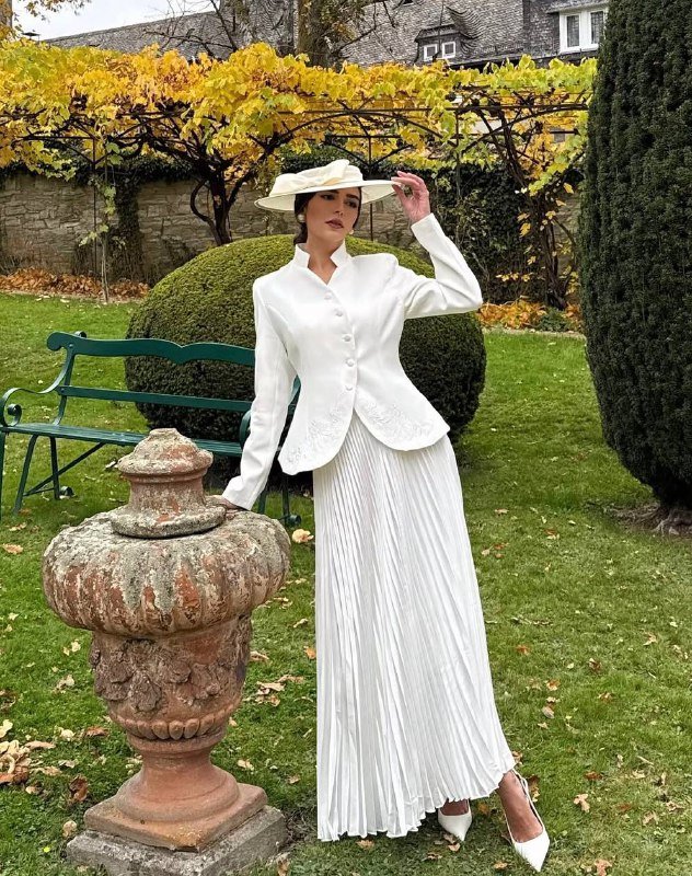 Женский белый комплект размер С