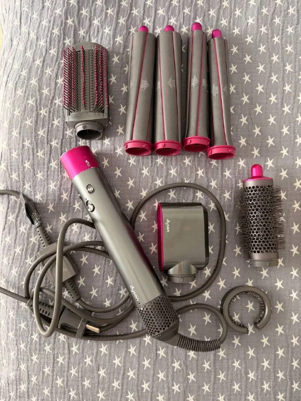 Стайлер Dyson с насадками для накрутки Long 1