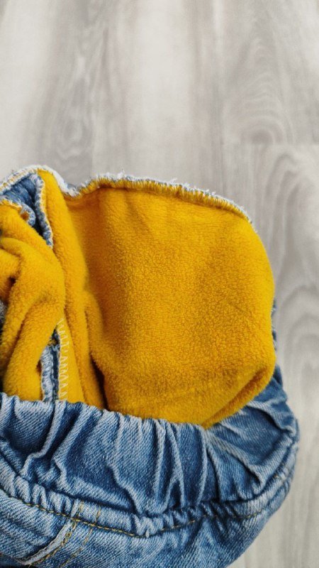 Утеплённые детские джинсы 2