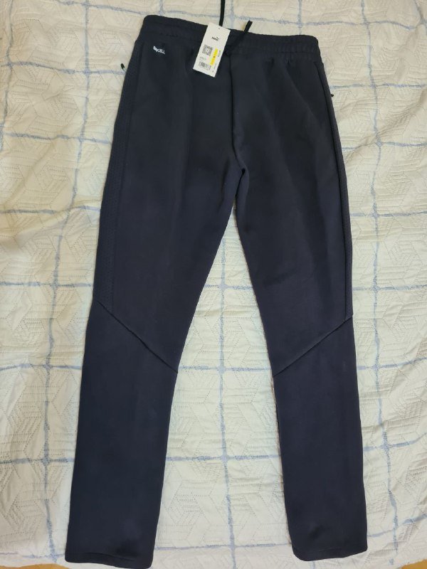 Спортивные брюки PUMA мужские новые темно-синие M 2