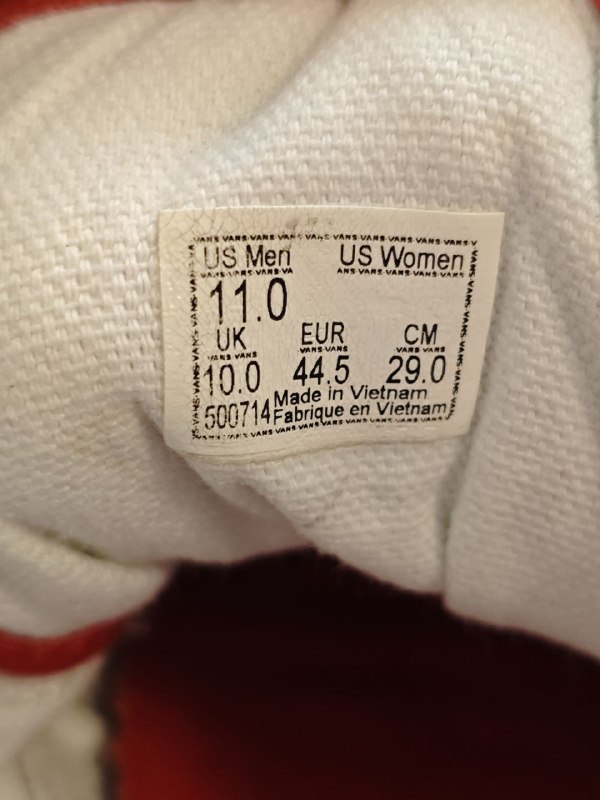 Кроссовки кеды VANS Old Skool Yacht club 44 размер 6