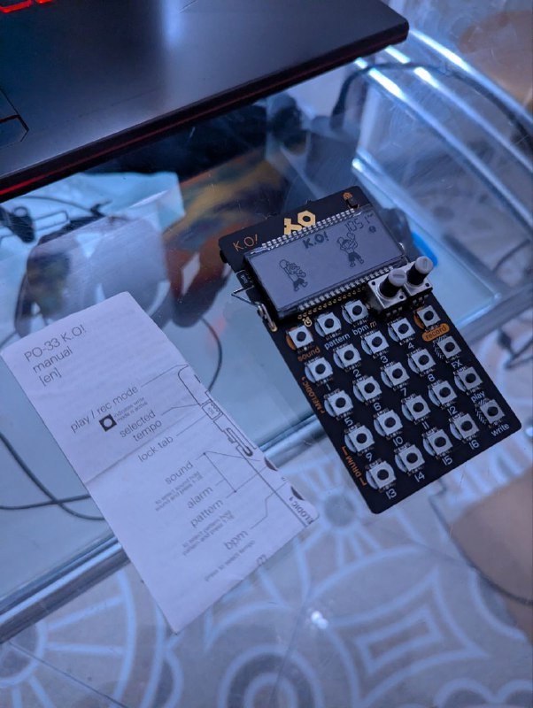 сэмплер PO-33 K.O