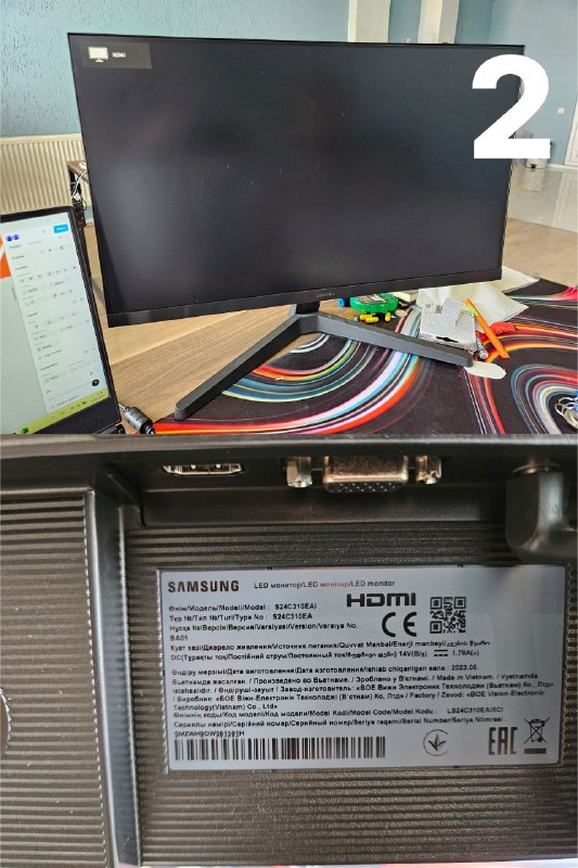 Монитор Samsung S24C310EAI 24 дюйма FHD 1920x1080 75Гц 2