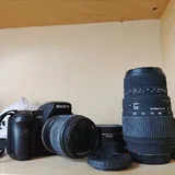 Sony alpha 350 камера с набором объективов 1