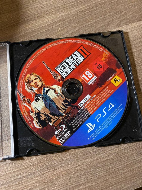 Диск Red Dead Redemption II для PS-4