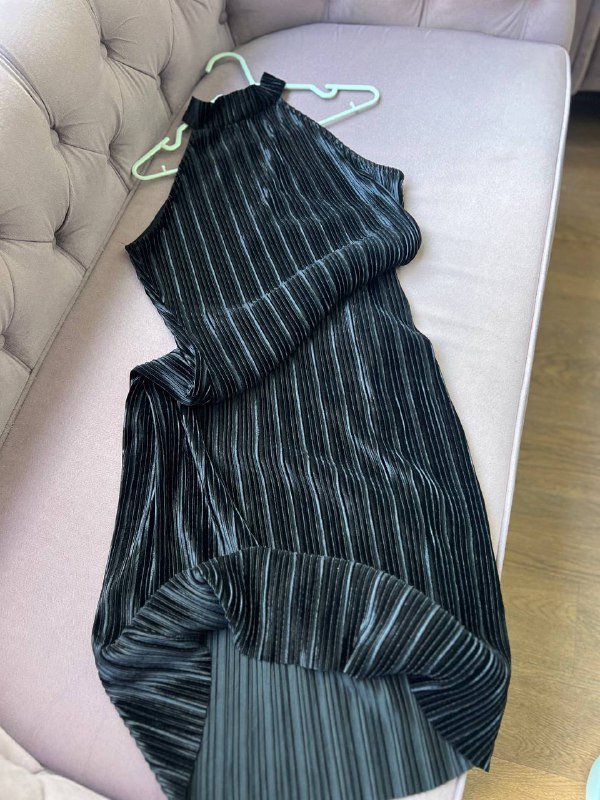 Плиссированная юбка ниже колен 2