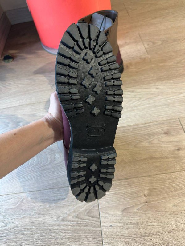 Мужские кожаные ботинки 43 размер 4