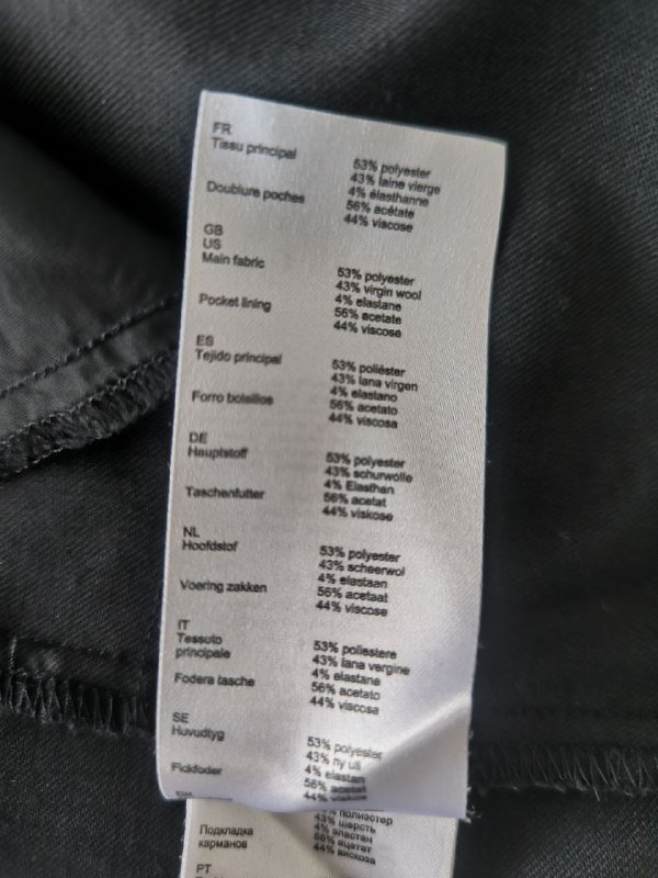 Брюки maje 40% шерсти размер S 3