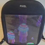 Рюкзак Pixel с LED экраном, роликовые коньки 1
