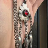 Старинный серебряный грузинский кулон 4