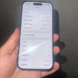 iPhone 15 Pro 128GB Blue Titanium 3