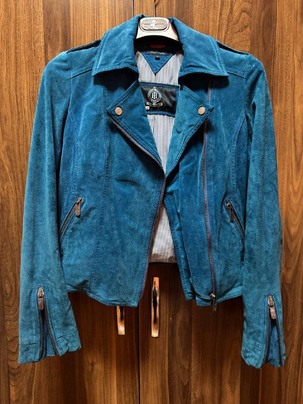 Замшевая куртка бирюзовая, замшевый пиджак бежевая