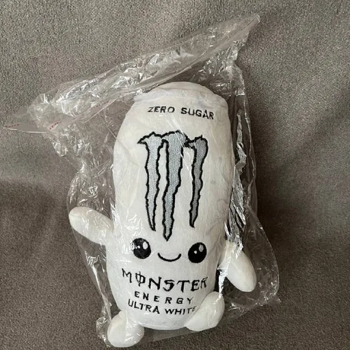 Мягкая игрушка Monster Energy Ultra White