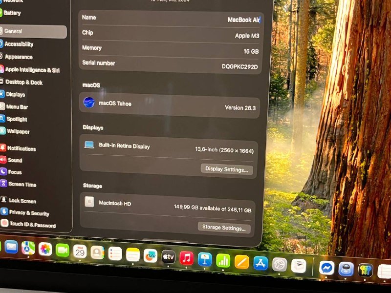 MacBook Air 13 M3 256 Gb 5