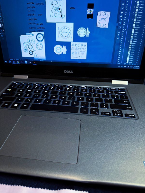 Dell 2-1 laptop with pencil 8