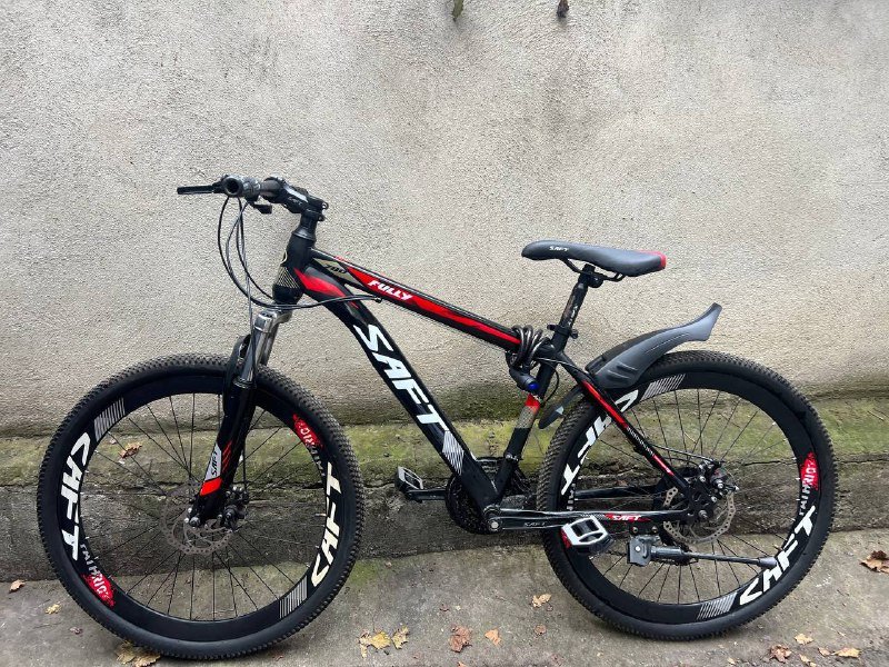 Велосипед SAFT черно-красный 4