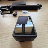 DJI Action 4 камера, чехол, линза, селфи-палка, аккумуляторы 3