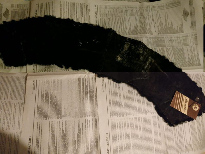 Натуральные меховые воротники каракуль овчина 5