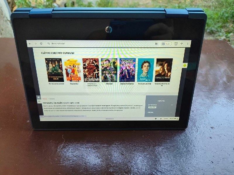 Hp Chromebook 11 x360 g3 с трещиной на стекле 3