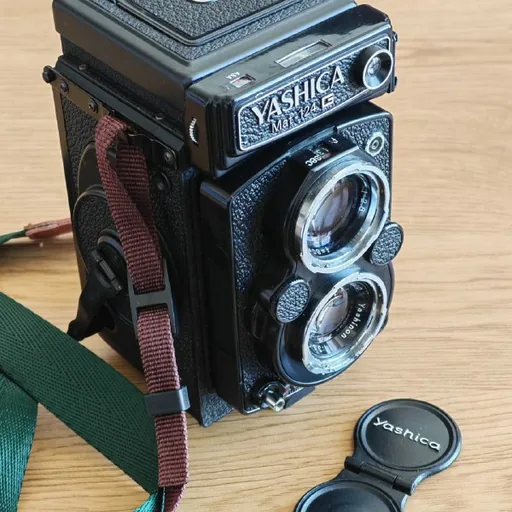 Среднеформатный плёночный фотоаппарат Yashica Mat 124G