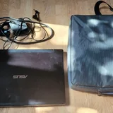 Asus laptop, carrier, Panasonic RB-M500 headphones, stabilizers 2