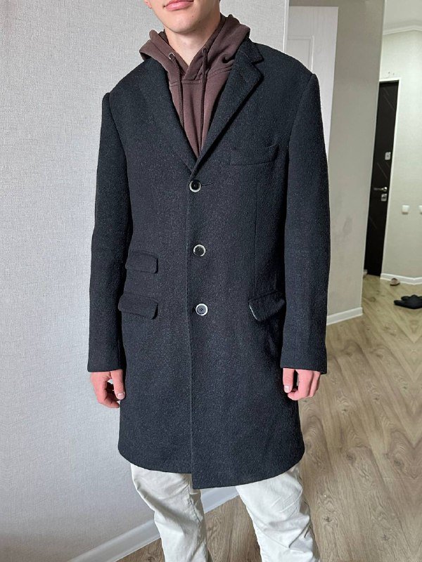Пальто мужское демисезонное базовое 2