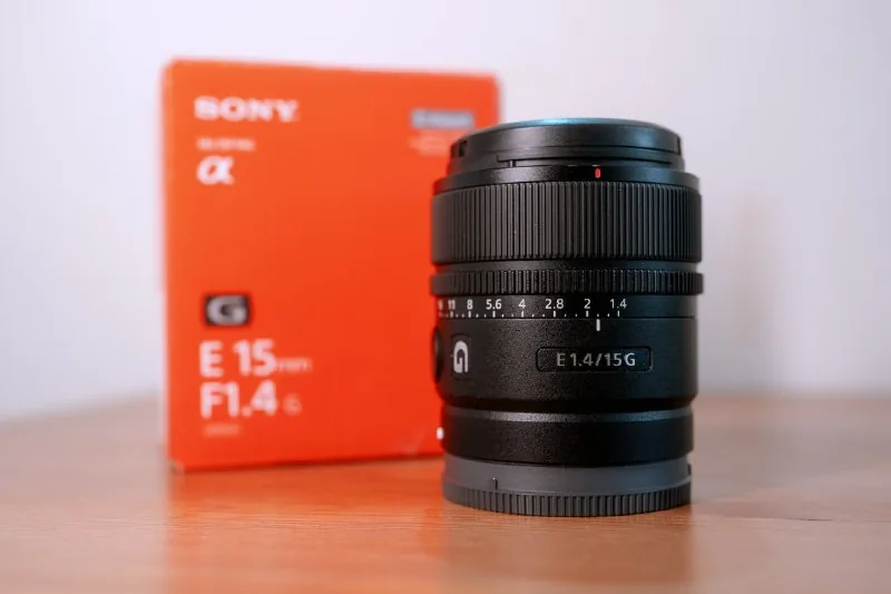 Объектив Sony E 15mm f/1.4 G, ND фильтр K&F Concept 1