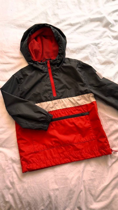 Ветровка-анорак детская, размер 104