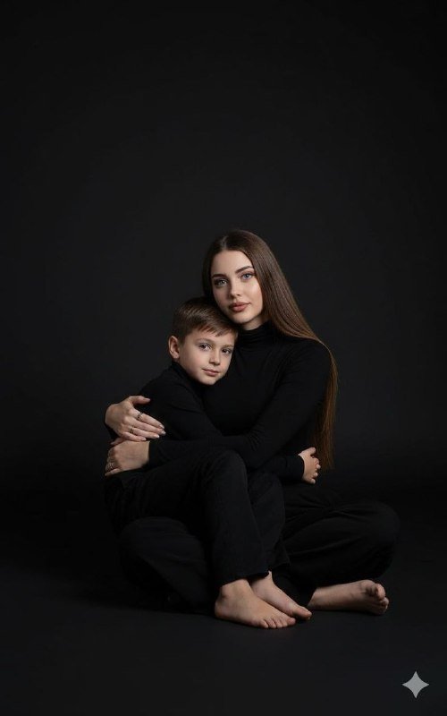 Нейрофотосессия мама и сын, фото 4