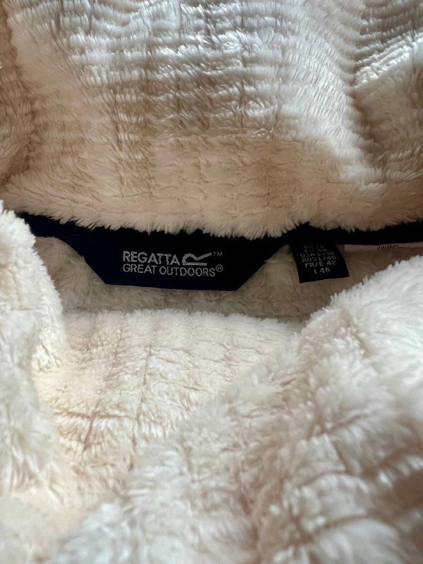 Плюшевая кофта Regatta, тонкая жилетка буклированная M/L 7