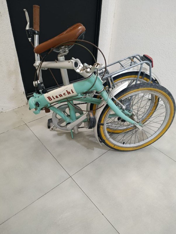 Винтажный складной велосипед Bianchi 4