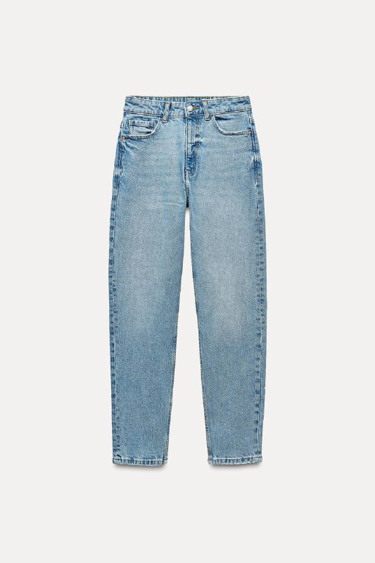 Джинсы Zara mom светло-голубого цвета размер 38 4