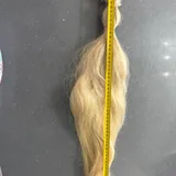 Натуральные блонд волосы 3