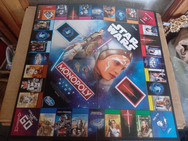 Настольная игра Монополия Star Wars Lightside