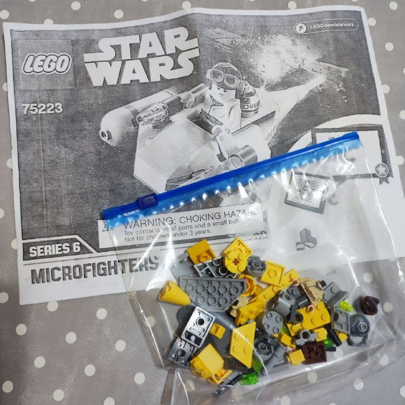 Lego Star Wars Naboo Starfighter Microfighter