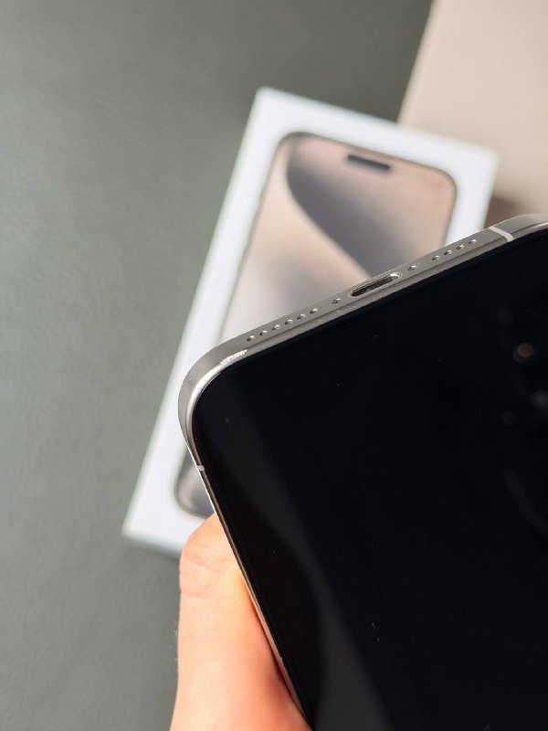 iPhone 15 pro max 256GB Natural titanium 7