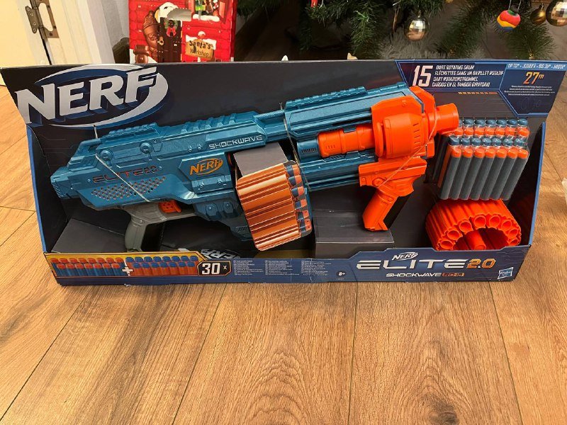 Нерф NERF rd-15 shockwave 2.0 elite пистолет 2