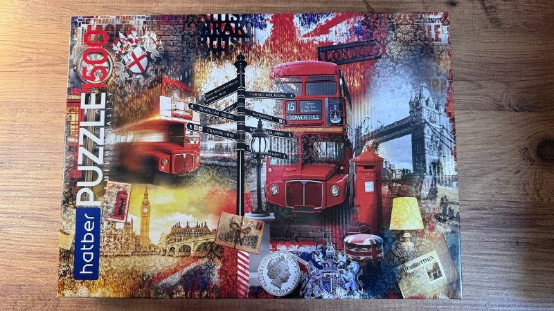 Пазлы 500 и 1500 штук