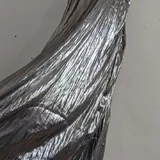Серебряное платье Befree XS-S 2
