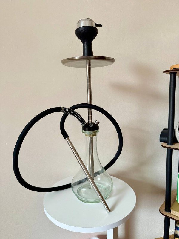 Кальян Target Slim со стеклом и сталью