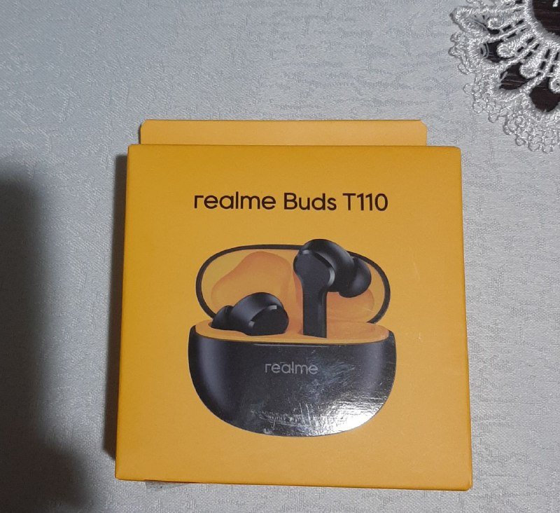 Realme Buds T110 наушники новые черные