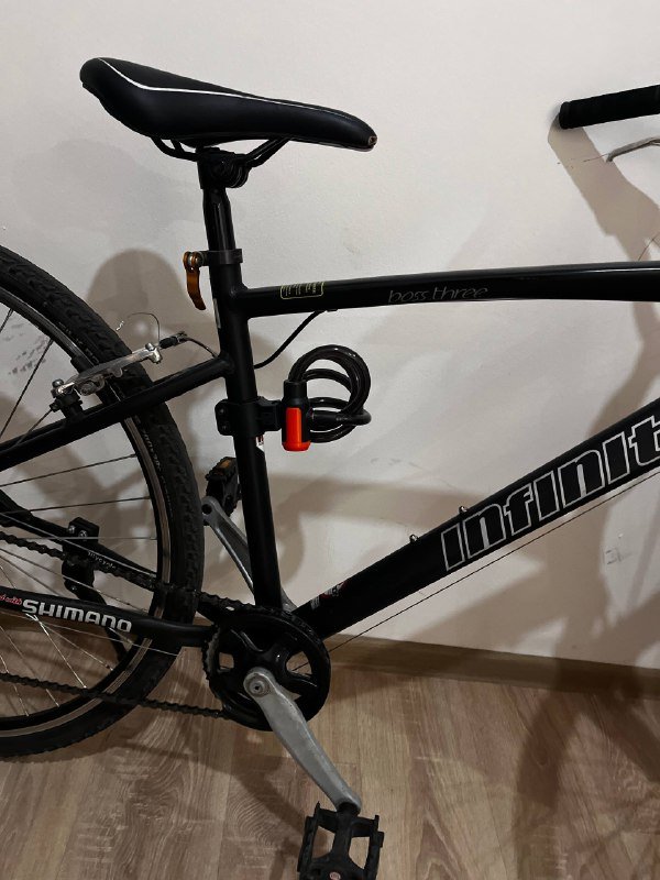 Велосипед Shimano с насосом и замком 2