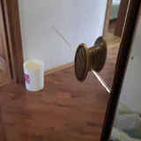 Зеркальный декор соты на стену 6
