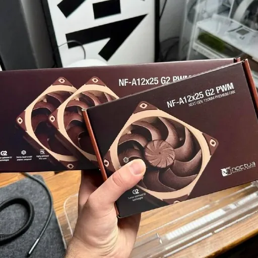 Noctua NF-A12x25 G2 вентиляторы